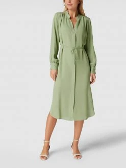 BOSS Blusenkleid Aus Viskose Modell 'Dibanora' - Mint