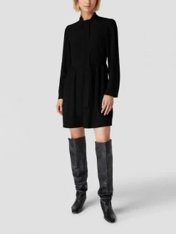 Liu Jo White Minikleid Im Stufen-Look - Schwarz