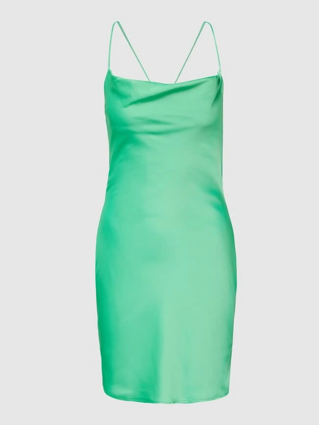 REVIEW Minikleid Mit Rückenausschnitt - Smaragdgrün – Bild 2