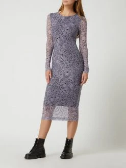 Moves Kleid Aus Mesh Modell 'Filonna' - Flieder