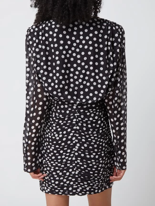 Miss Sixty Kleid Aus Seide - Schwarz – Bild 5