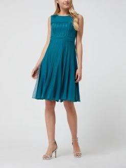 Christian Berg Cocktail Cocktailkleid Aus Tüll - Smaragdgrün