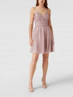 Laona Cocktailkleid Mit Zierbesatz - Rosé