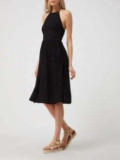 Superdry Kleid Mit Neckholder - Schwarz