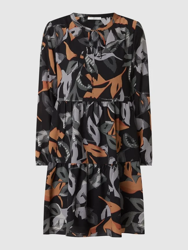 BETTY & CO WHITE Kleid Aus Chiffon - Schwarz – Bild 2