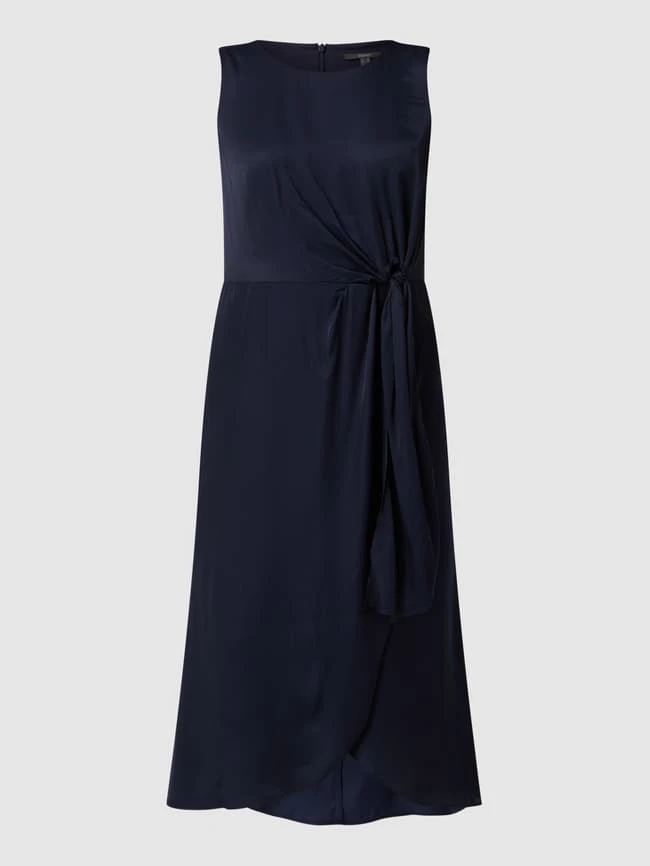 Esprit Collection Cocktailkleid Aus Viskose - Dunkelblau – Bild 2
