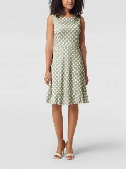 Paradi Cocktailkleid Mit Allover-Muster - Sand