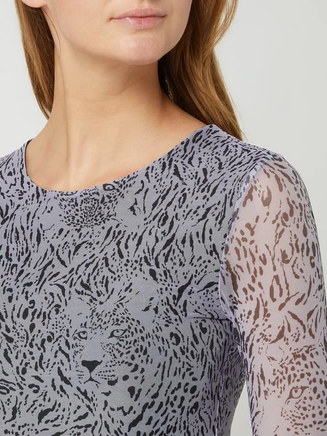 Moves Kleid Aus Mesh Modell 'Filonna' - Flieder – Bild 3