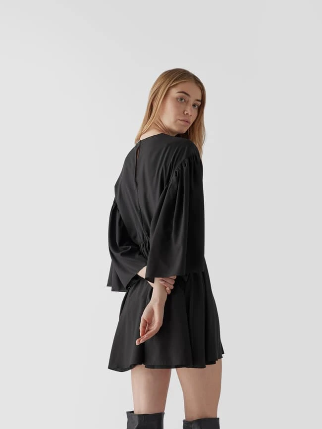 Designers Remix Minikleid Mit Fledermausärmeln - Schwarz – Bild 5