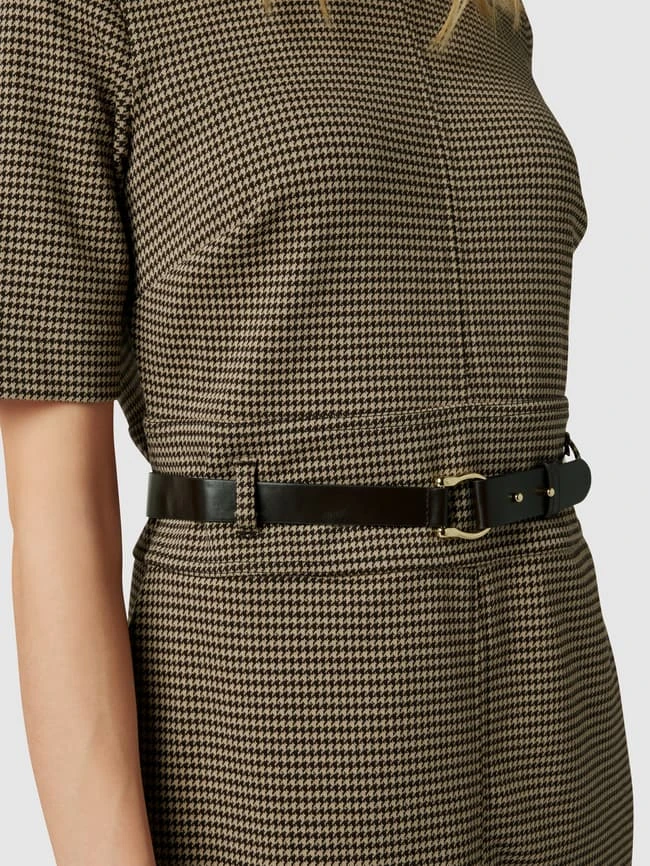 Lauren Ralph Lauren Knielanges Kleid Mit Hahnentritt-Muster - Camel – Bild 3