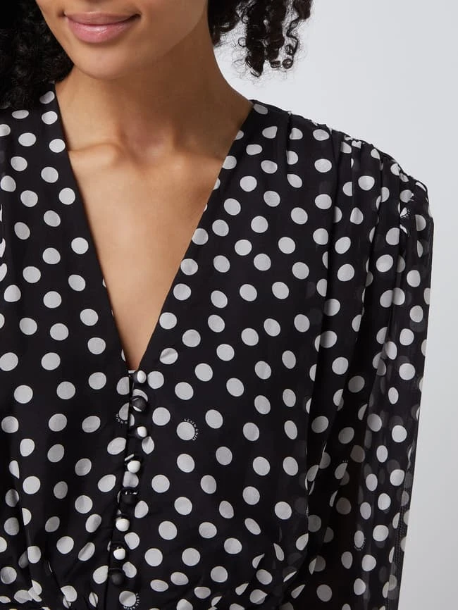 Miss Sixty Kleid Aus Seide - Schwarz – Bild 3