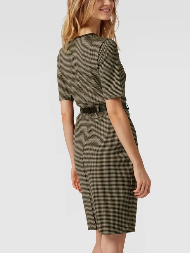 Lauren Ralph Lauren Knielanges Kleid Mit Hahnentritt-Muster - Camel – Bild 5