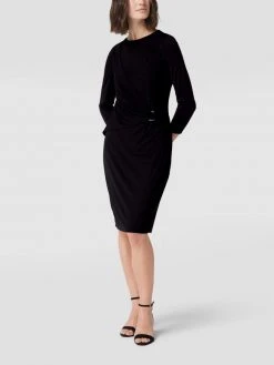 Lauren Ralph Lauren Knielanges Kleid Mit Zier-Applikation - Schwarz