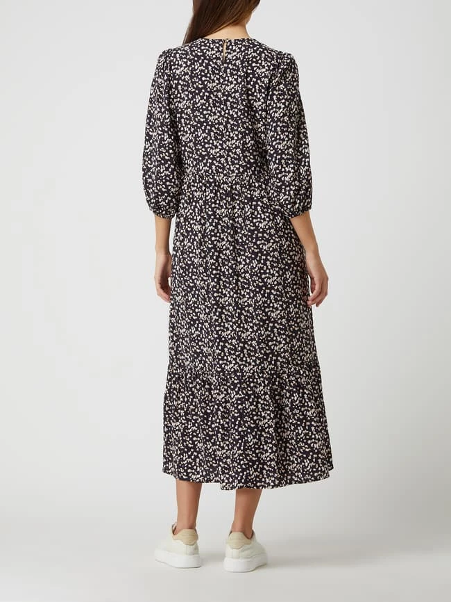 Montego Kleid Aus Viskose - Marineblau – Bild 4