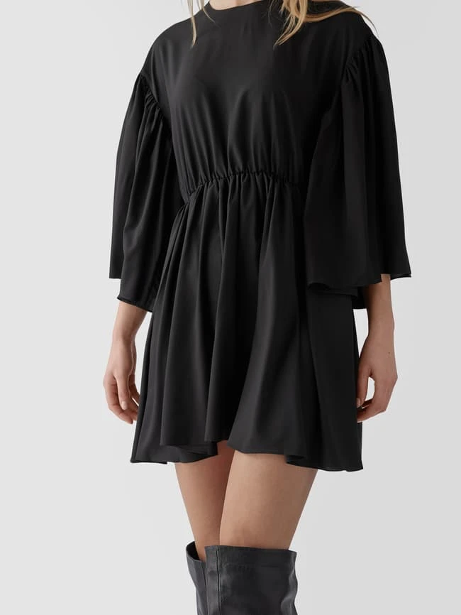 Designers Remix Minikleid Mit Fledermausärmeln - Schwarz – Bild 3