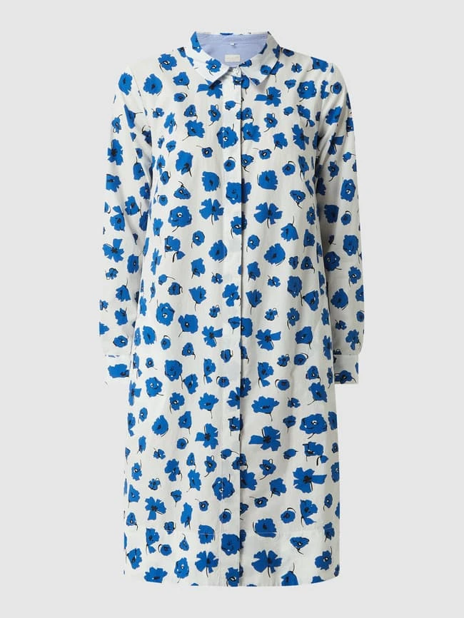 Milano Italy Blusenkleid Mit Floralem Muster - Weiß – Bild 2