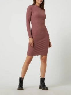 Only Kleid Mit Rippenstruktur Modell 'Emma' - Mauve