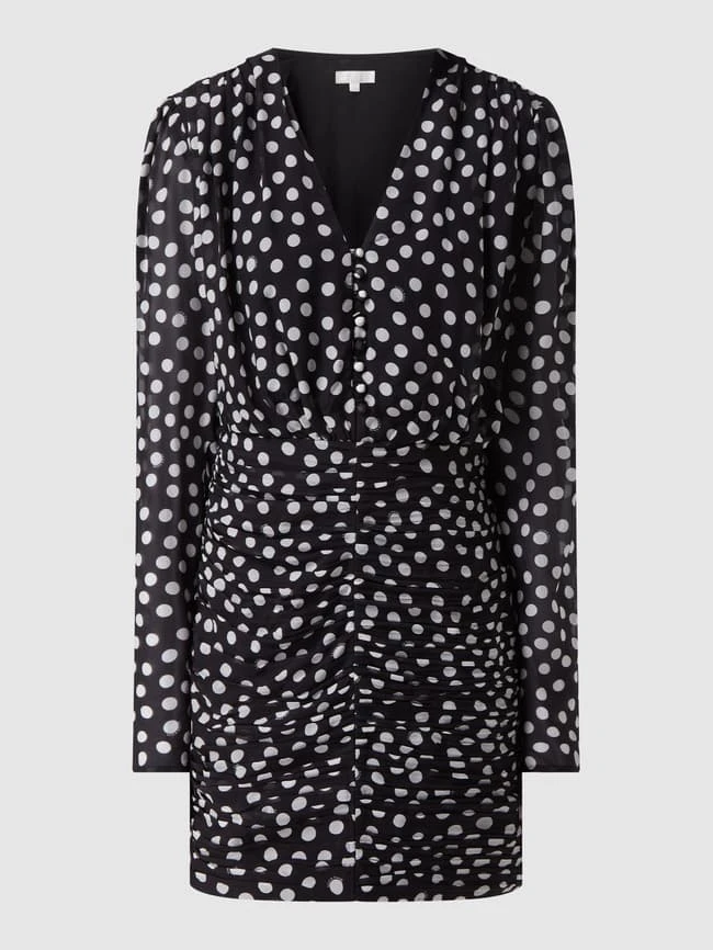 Miss Sixty Kleid Aus Seide - Schwarz – Bild 2