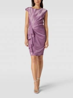 Paradi Cocktailkleid Mit Rundhalsausschnitt - Flieder