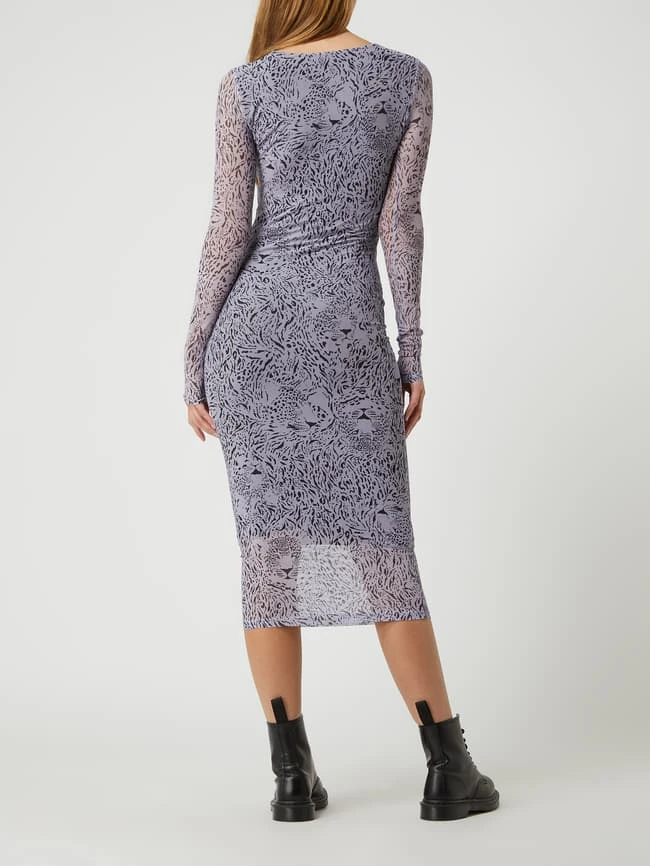 Moves Kleid Aus Mesh Modell 'Filonna' - Flieder – Bild 4