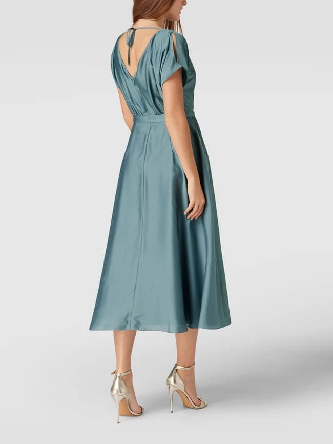 Swing Cocktailkleid Mit Cut Outs - Bleu – Bild 5