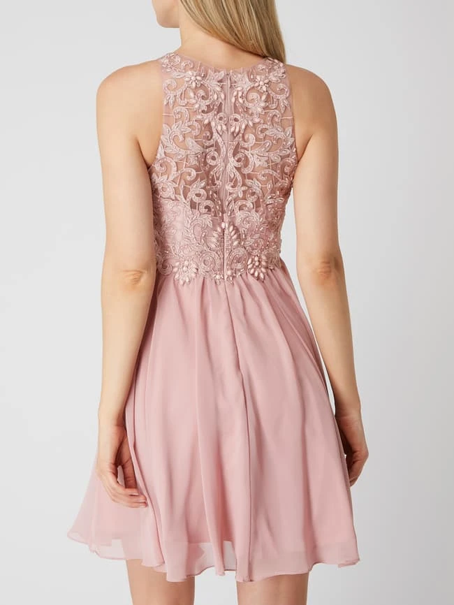 Laona Cocktailkleid Mit Zierborten - Altrosa – Bild 5