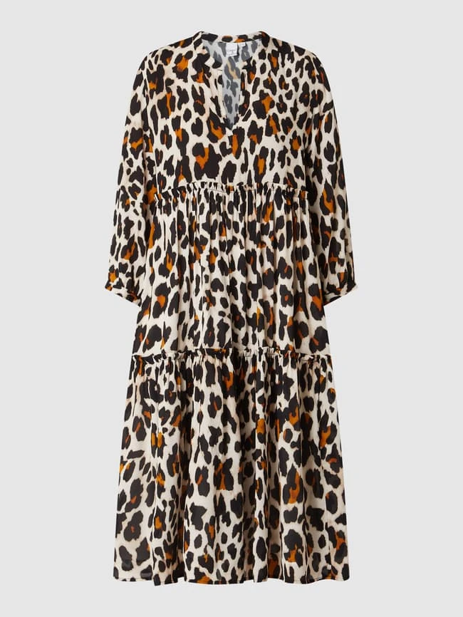 Tonno & Panna Kleid Aus Viskose Modell 'Lala' - Schwarz – Bild 2