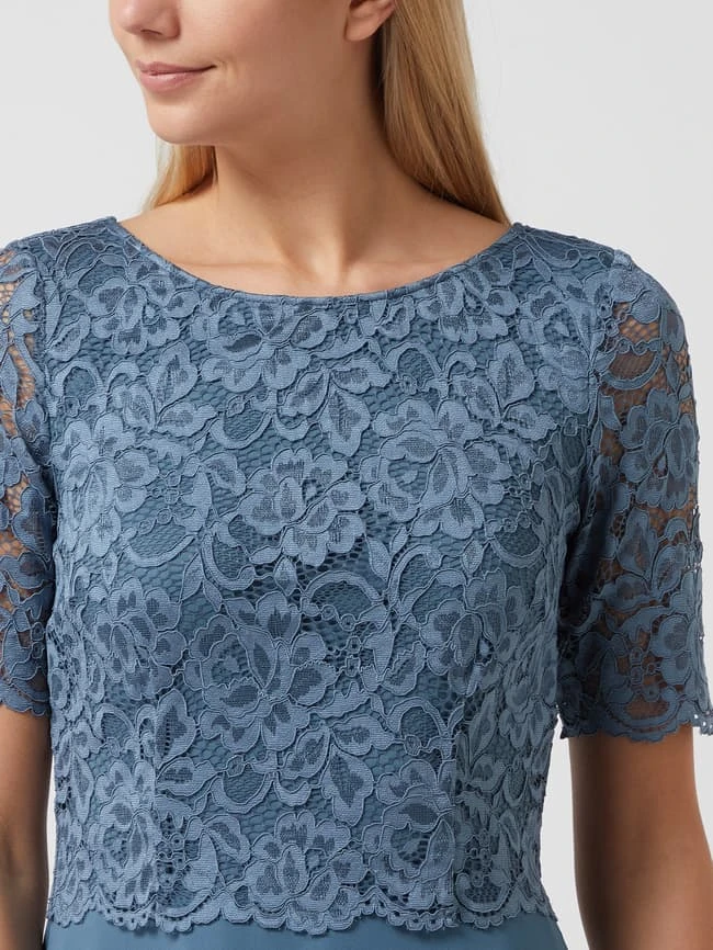 Vera Mont Cocktailkleid Im 2-in-1-Look - Rauchblau – Bild 3