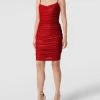 Paradi Cocktailkleid Mit U-Ausschnitt - Rot
