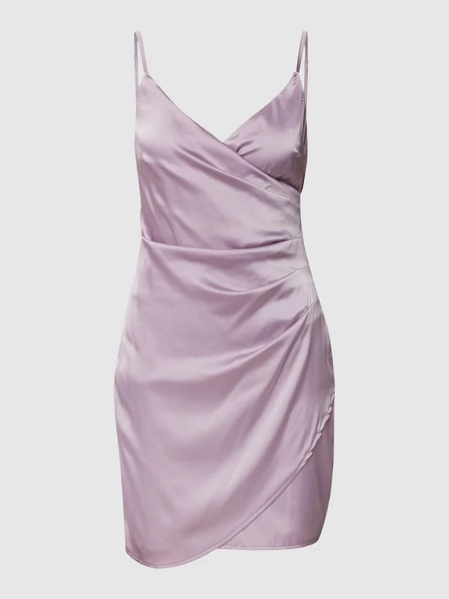 Paradi Cocktailkleid In Wickel-Optik - Flieder – Bild 2