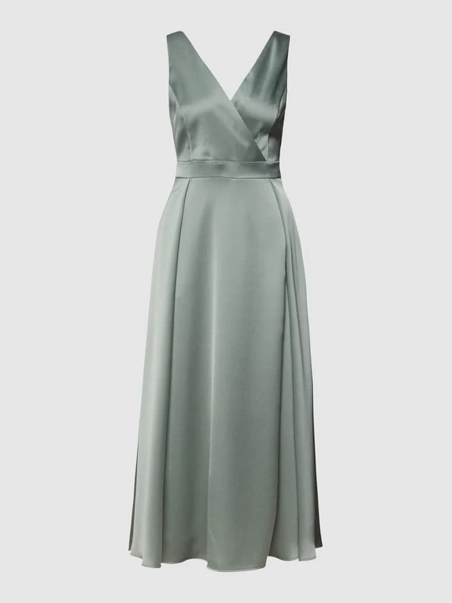 Paradi Abendkleid Mit V-Ausschnitt - Schilf – Bild 2