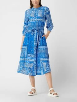 Milano Italy Blusenkleid Mit Paisley-Muster - Bleu