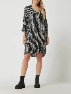 S.Oliver BLACK LABEL Kleid Aus Viskose - Schwarz