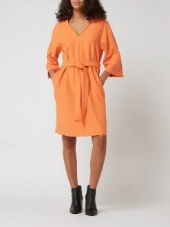Windsor Kleid Mit Taillengürtel - Orange