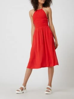 Superdry Kleid Mit Neckholder - Hellrot