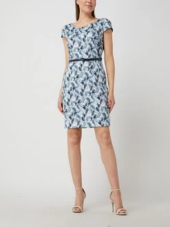 BETTY & CO WHITE Etuikleid Mit Taillenpasse - Marineblau