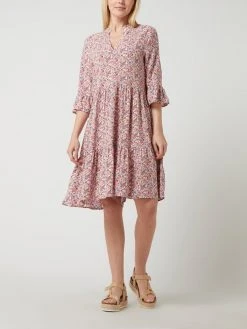 Saint Tropez Kleid Aus Viskose Modell 'Eda' - Rosé