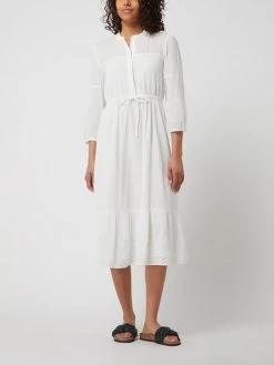 Esprit Midikleid Mit Spitze - Offwhite
