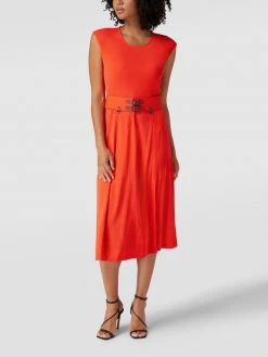 Lauren Ralph Lauren Midikleid Im ärmellosen Design Modell 'DOLIBAH' - Orange