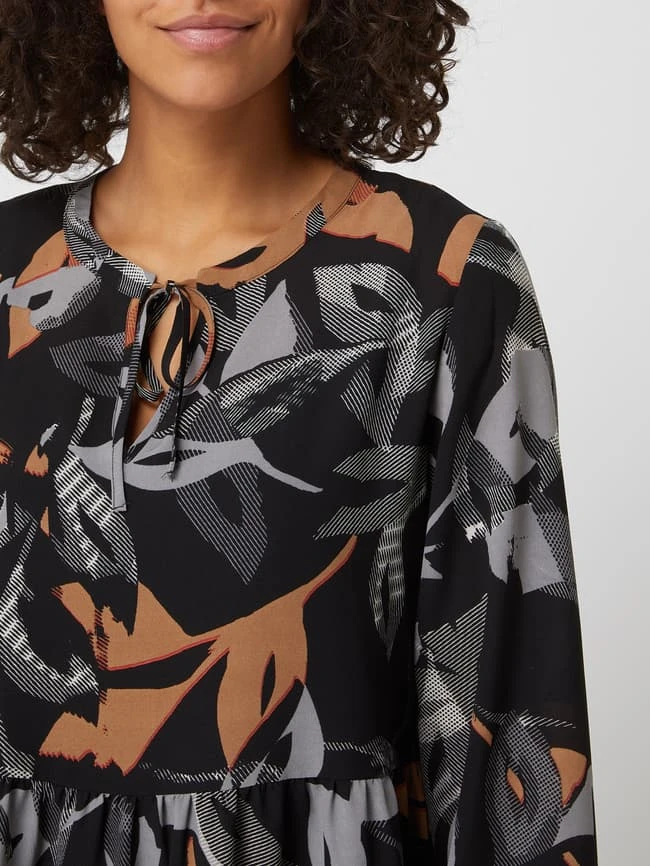 BETTY & CO WHITE Kleid Aus Chiffon - Schwarz – Bild 3