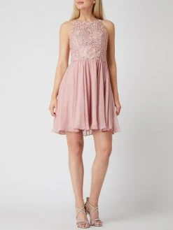 Laona Cocktailkleid Mit Zierborten - Altrosa