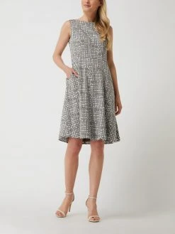 Vera Mont Cocktailkleid Mit Allover-Muster - Taupe