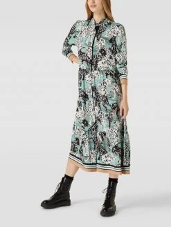 Marc Cain Kleid Mit Allover-Muster - Mint