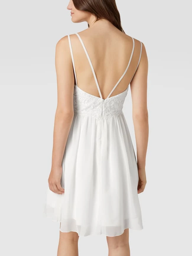 Laona Cocktailkleid In Minilänge Mit Floraler Stickerei - Offwhite – Bild 5