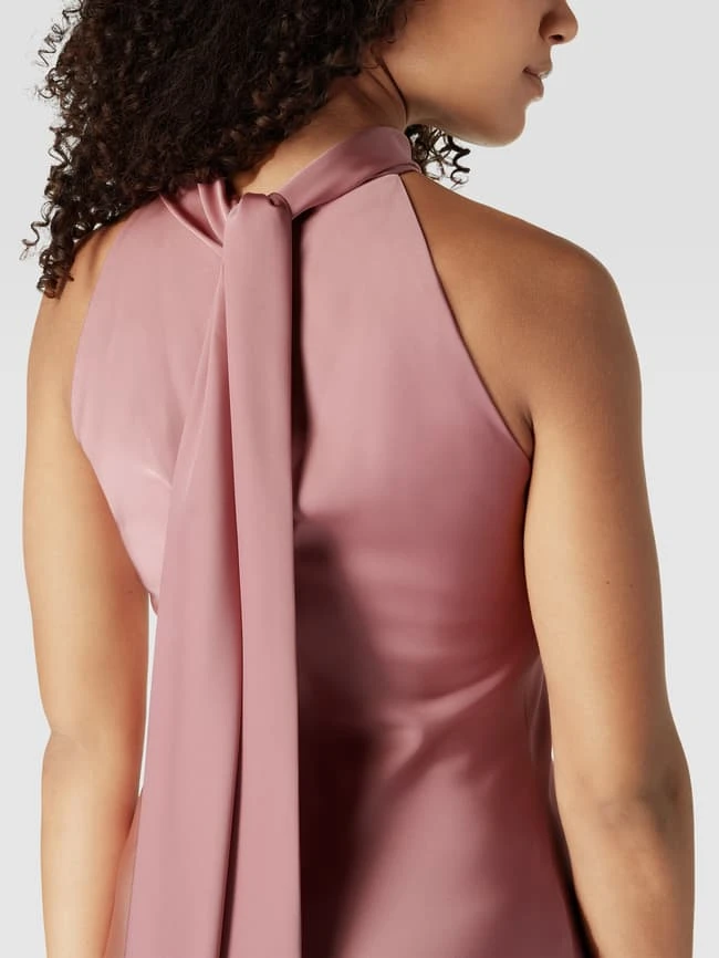 Mascara Cocktailkleid Mit Amerikanischem Ausschnitt - Rosé – Bild 3