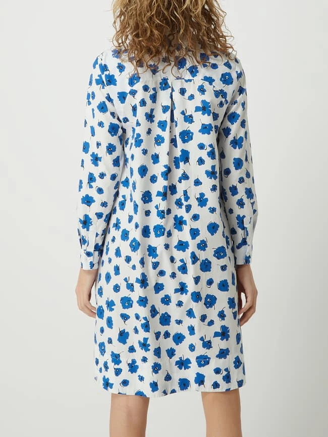 Milano Italy Blusenkleid Mit Floralem Muster - Weiß – Bild 5