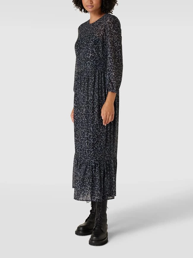 JOOP! Midikleid Mit Allover-Muster - Anthrazit – Bild 4